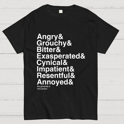 Generally A Nice Person Geek T-Shirt