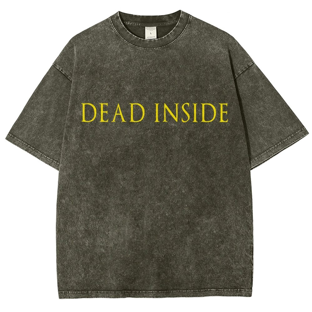 Dead Inside Vintage Distressed T-shirt