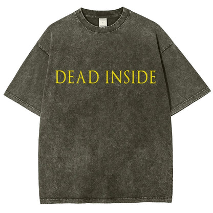 Dead Inside Vintage Distressed T-shirt