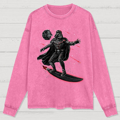 Lord of the swell Washed Long Sleeve Tee