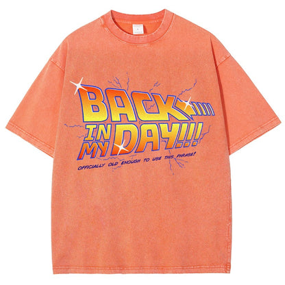 Back in my day! Vintage Distressed T-shirt