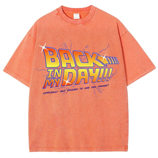 Back in my day! Vintage Distressed T-shirt