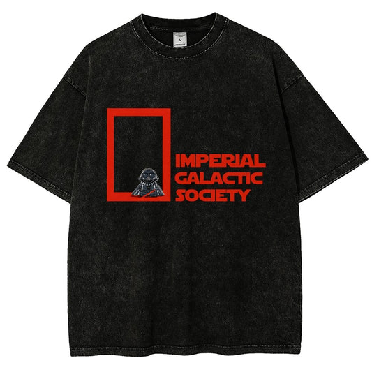 Cosmic Explorers Society Vintage Distressed T-shirt