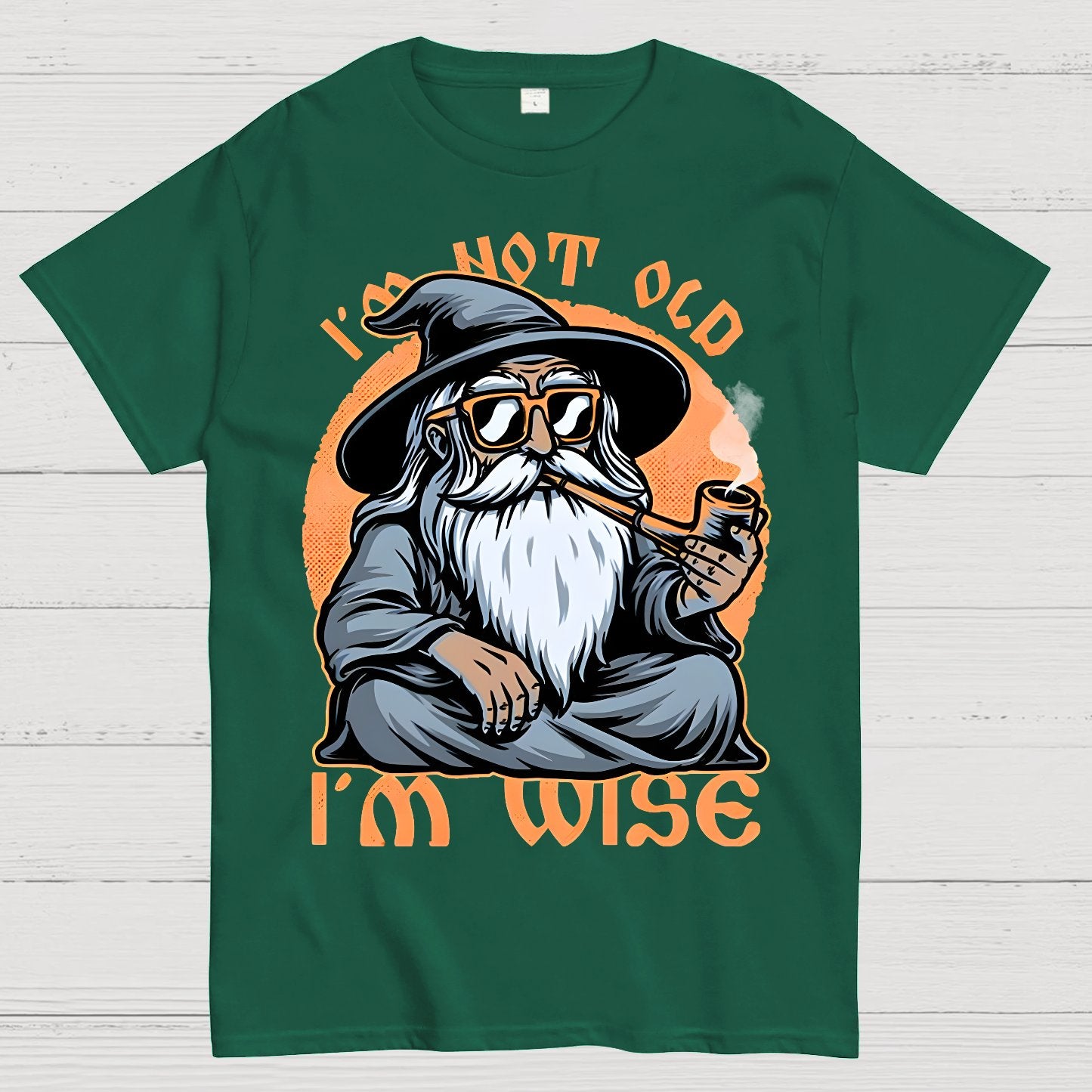 Wise Old Wizard Geek T-Shirt