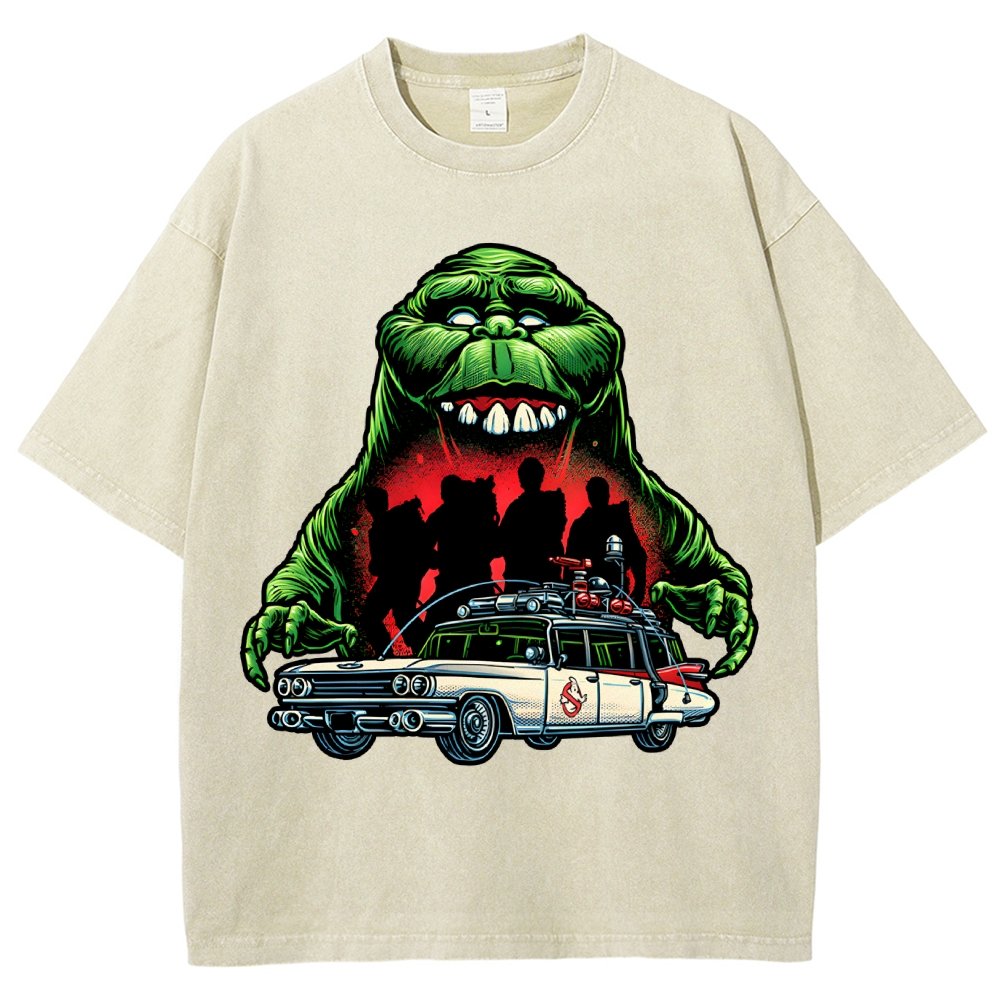 Green Slime Vintage Distressed T-shirt