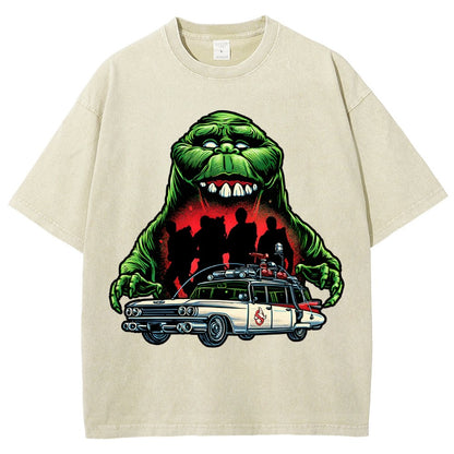 Green Slime Vintage Distressed T-shirt
