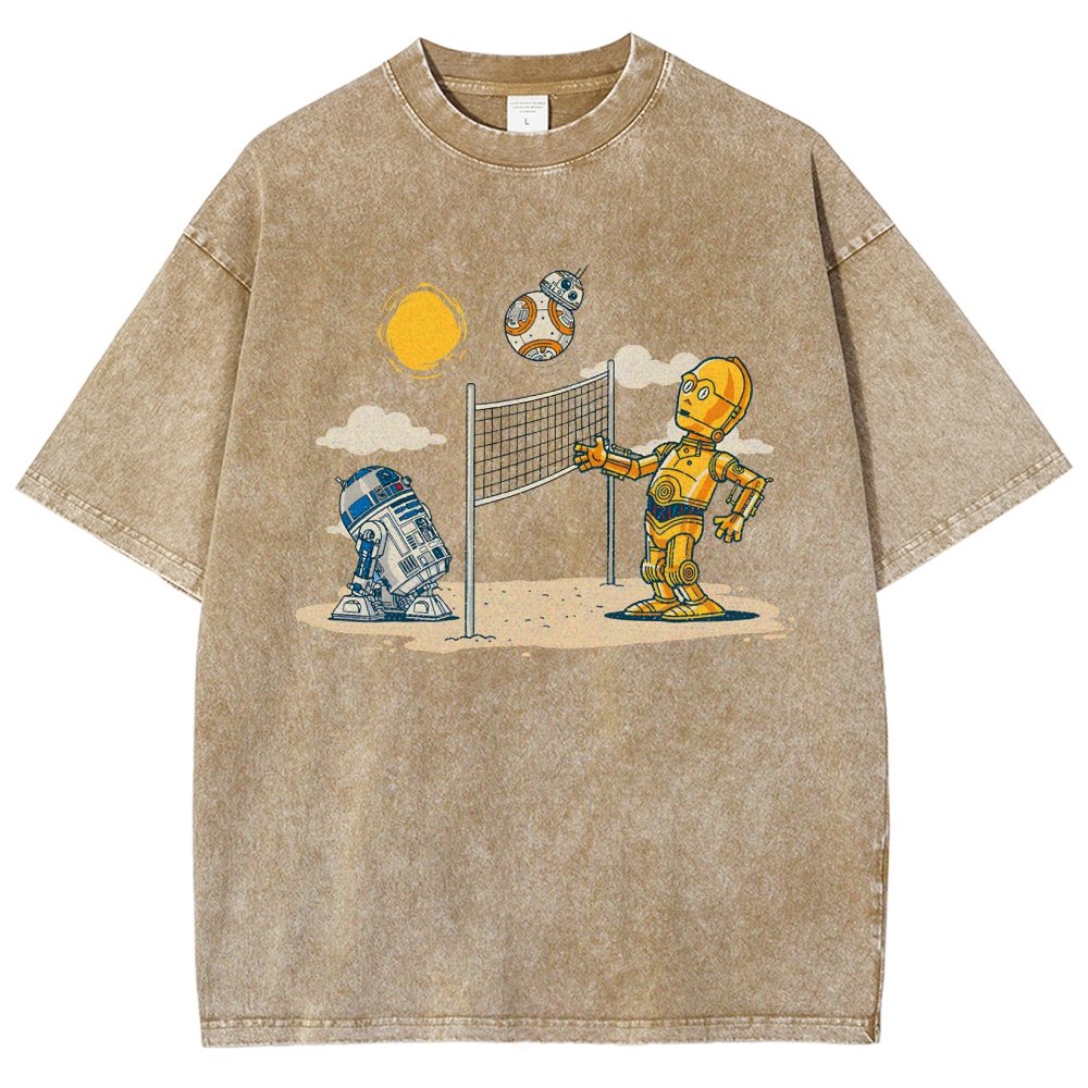 A New Serve Vintage Distressed T-shirt