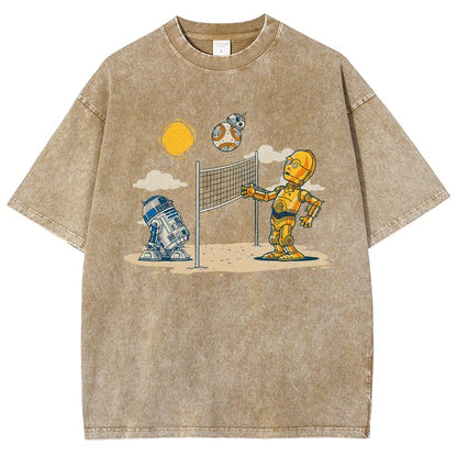 A New Serve Vintage Distressed T-shirt