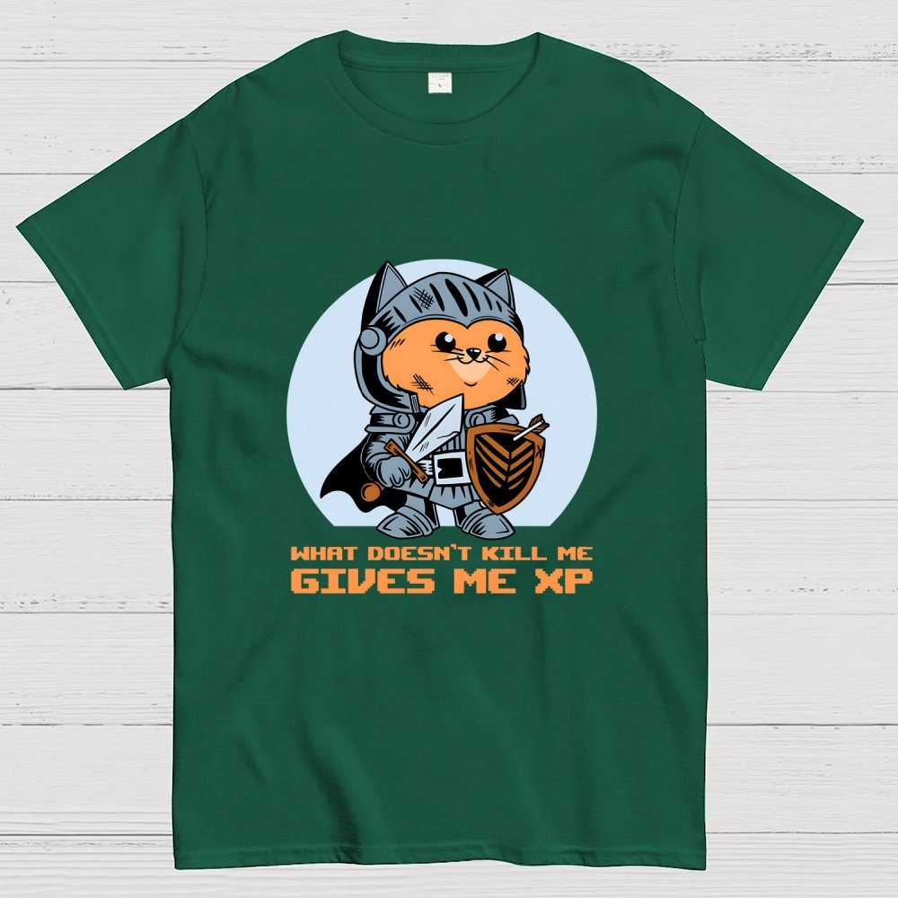 Gives Me XP Cat Geek T-Shirt