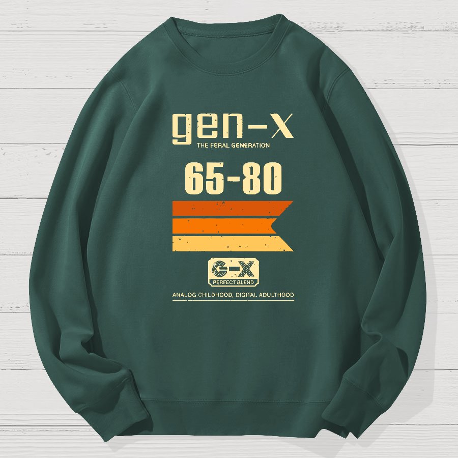Feral Memories Geek Cotton Sweatshirt
