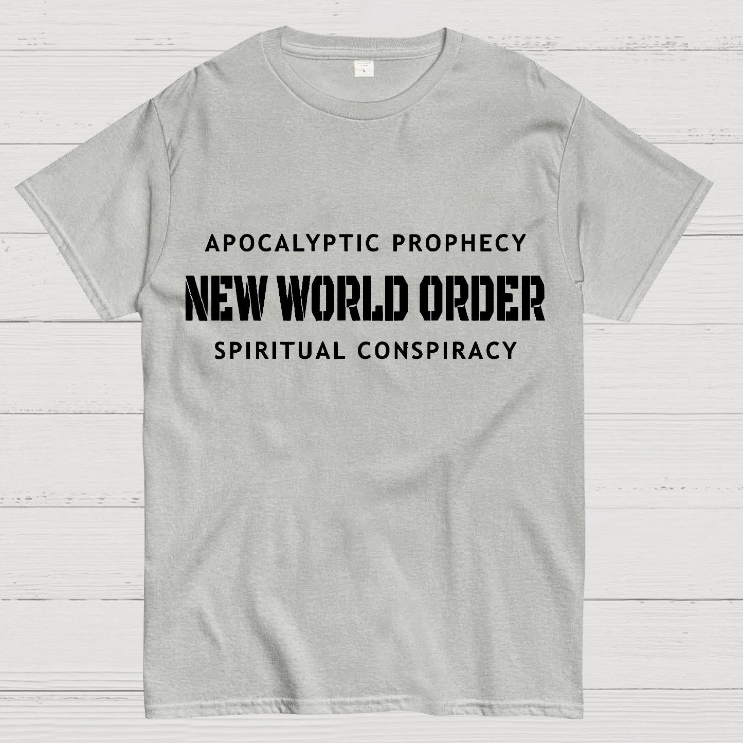 New World Order Spiritual Conspiracy Geek T-Shirt