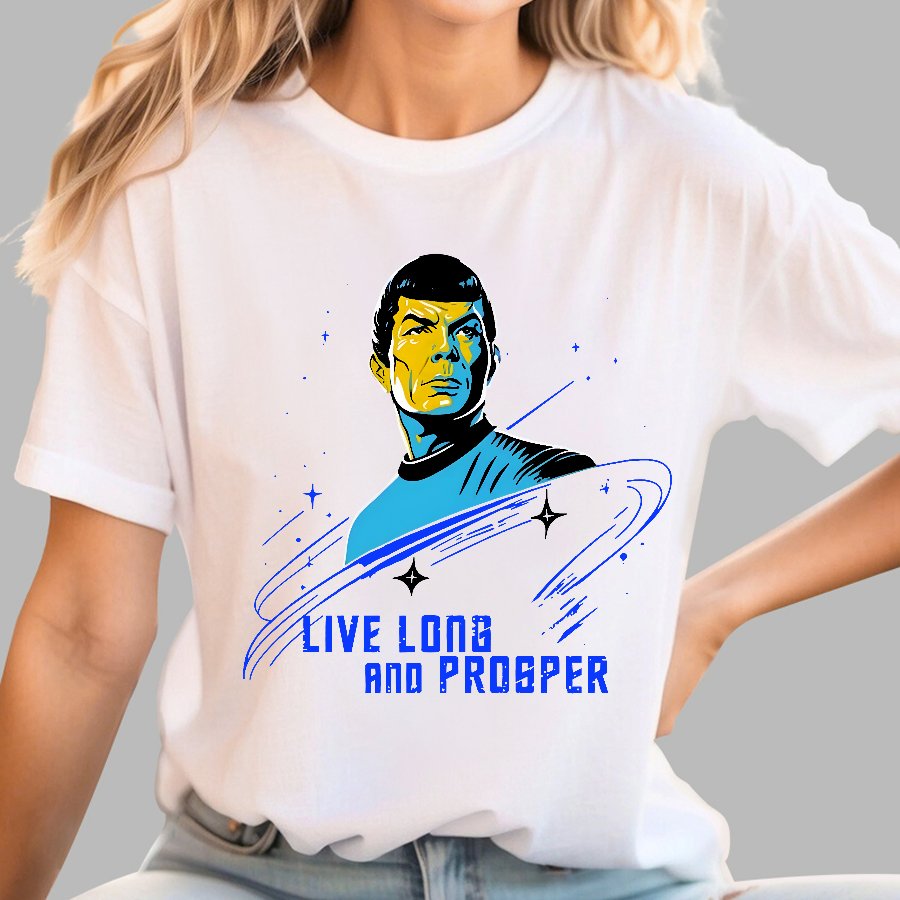 Live Long And Prosper Geek T-Shirt