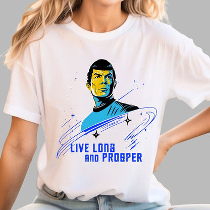 Live Long And Prosper Geek T-Shirt