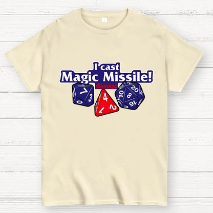I Cast Magic Missile Geek T-Shirt
