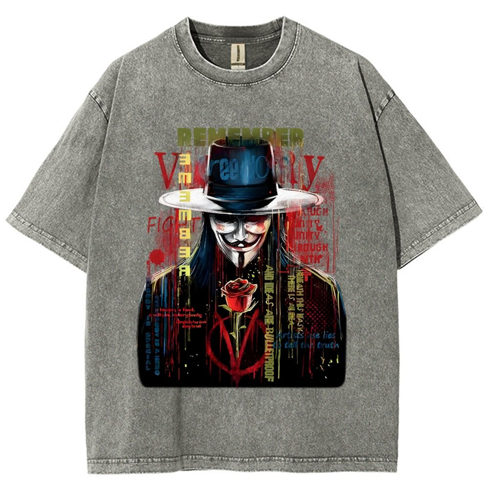 Remember Vintage Distressed T-shirt