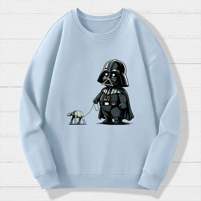 Walking The Mechanical Robot Dog Geek Cotton Sweatshirt