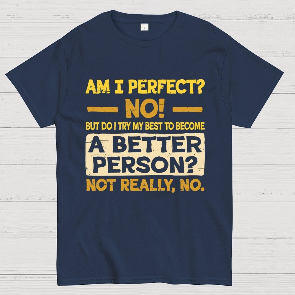 Am I Perfect Geek T-Shirt