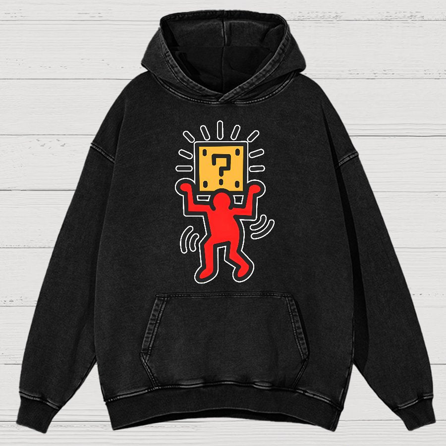 Mysterious Brothers Vintage Distressed Hoodie
