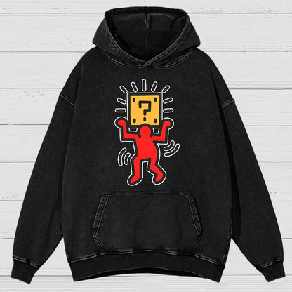 Mysterious Brothers Vintage Distressed Hoodie