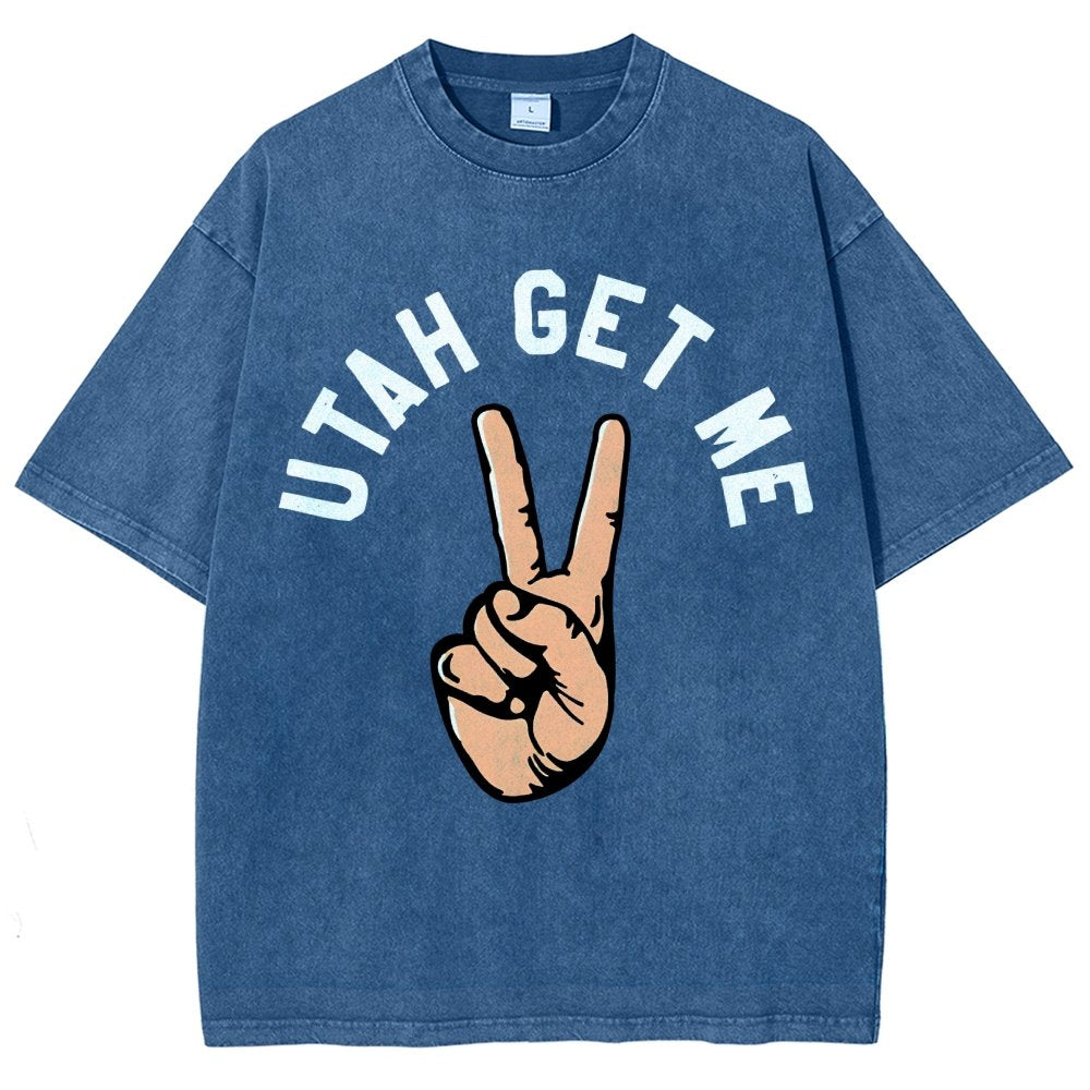 Utah Get Me Two Vintage Distressed T-shirt