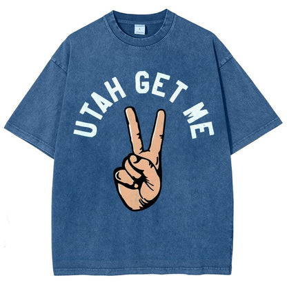 Utah Get Me Two Vintage Distressed T-shirt