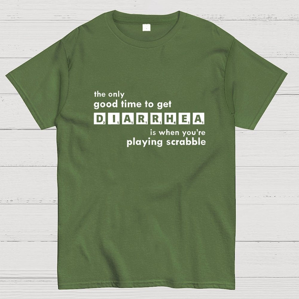 Scrabble Diarrhea Geek T-Shirt