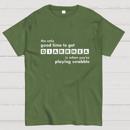 Scrabble Diarrhea Geek T-Shirt