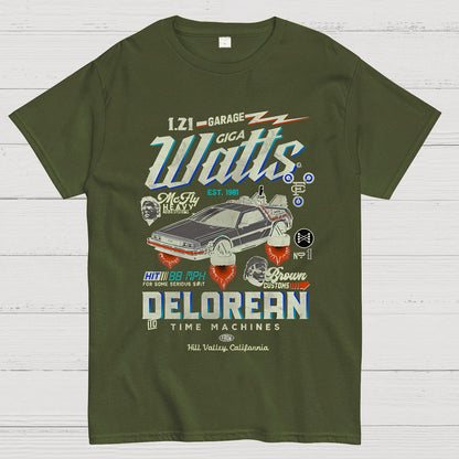 Gigawatts Garage Remix Geek T-Shirt