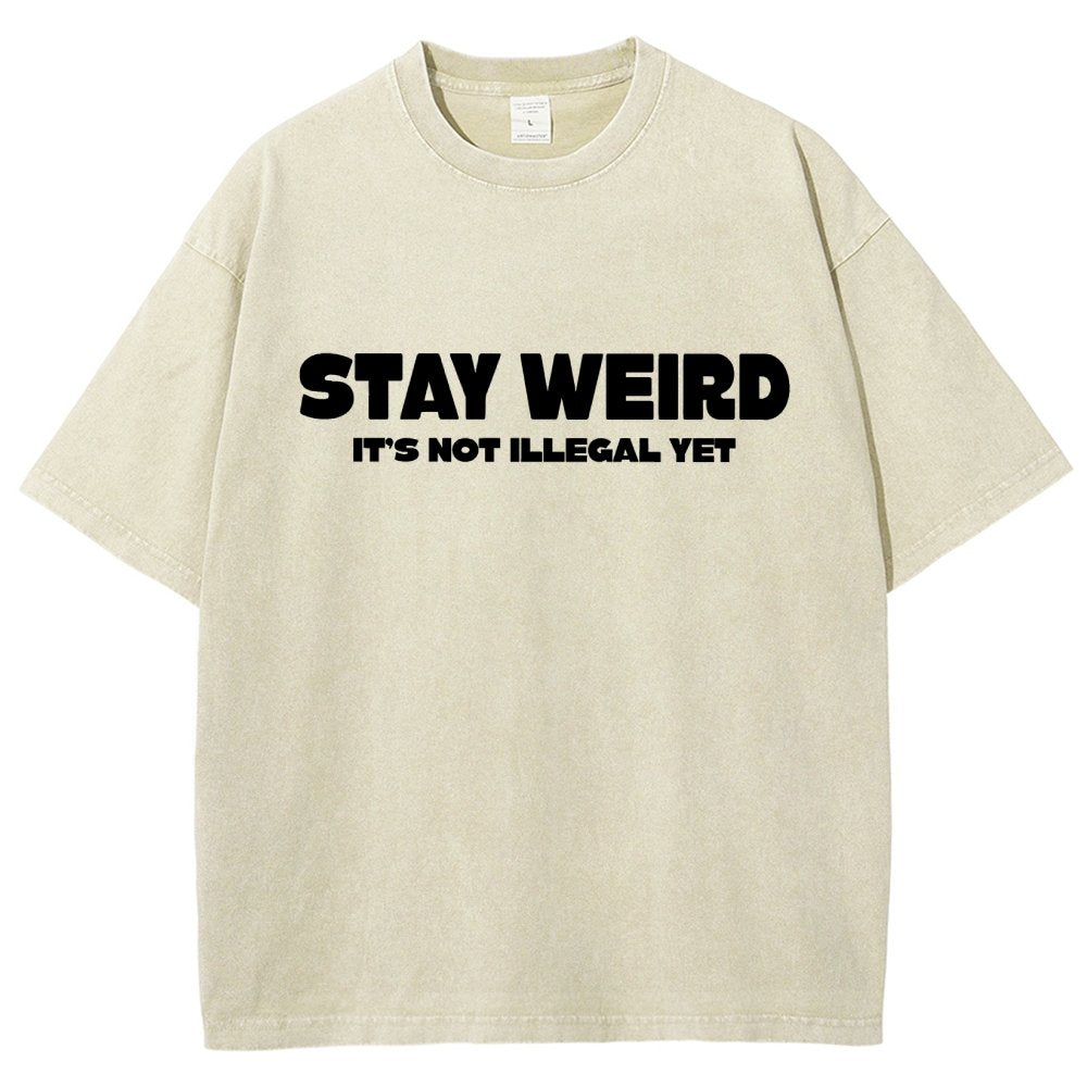 Not Illegal Yet Vintage Distressed T-shirt