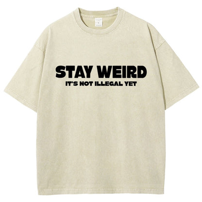 Not Illegal Yet Vintage Distressed T-shirt