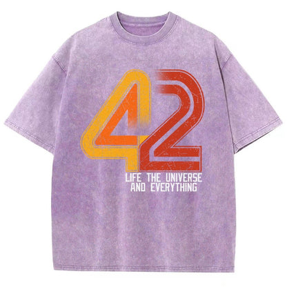 42 Ultimate Secret Vintage Distressed T-shirt