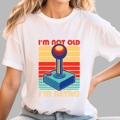 Joystick Retro Gamer Geek T-Shirt
