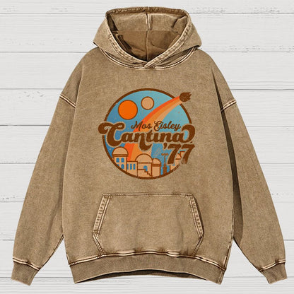 Vintage Hangout 77 Vintage Distressed Hoodie