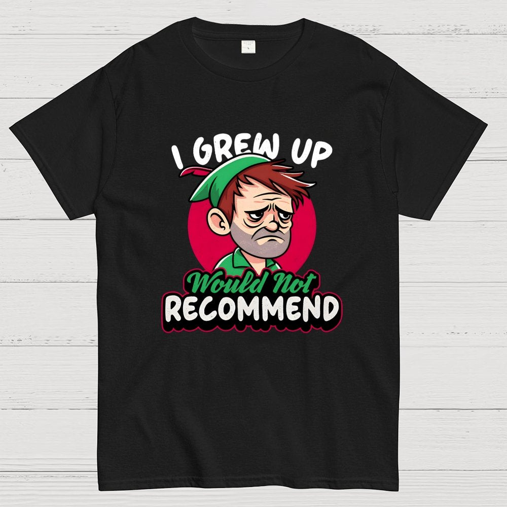 No Happy Thoughts Left Geek T-Shirt