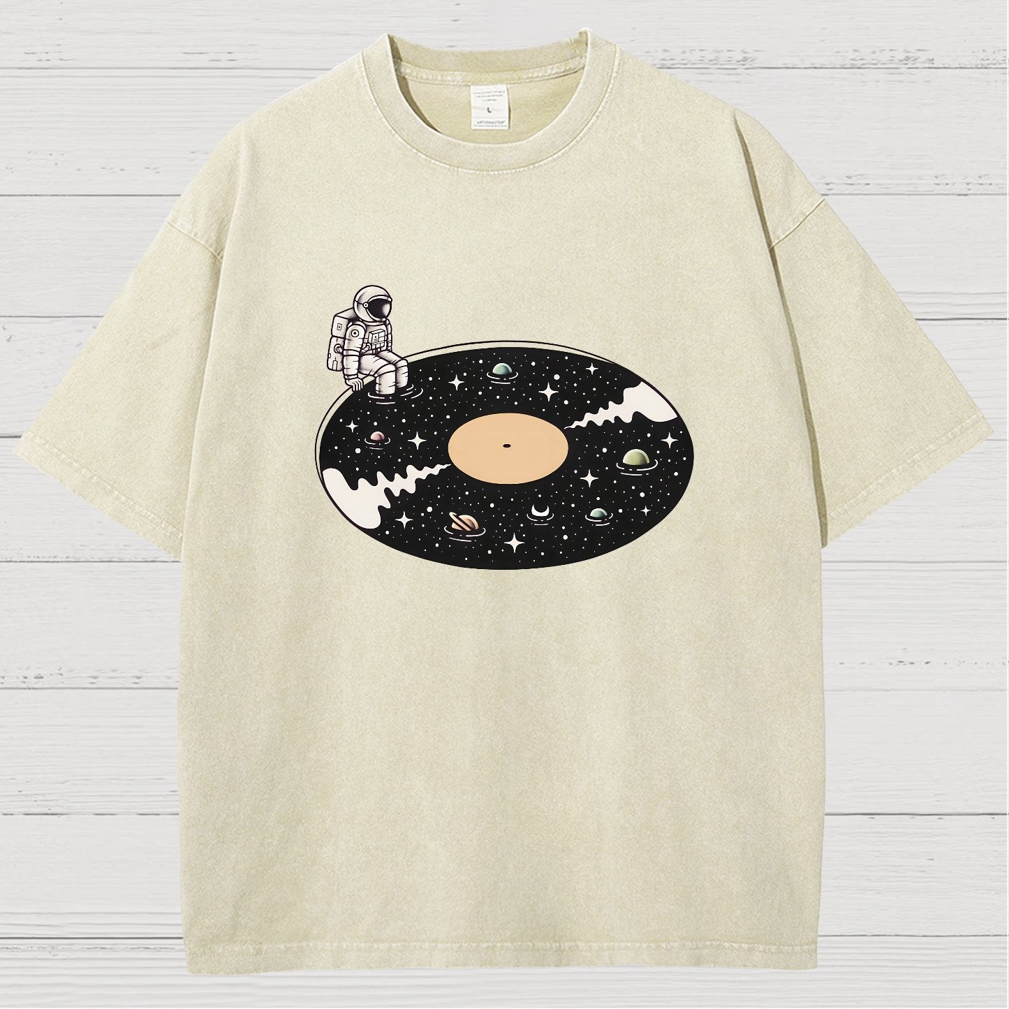 Cosmic Sound Vintage Distressed T-shirt