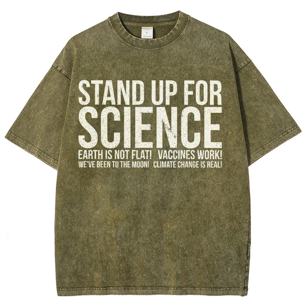 Stand Up For Science Vintage Distressed T-shirt