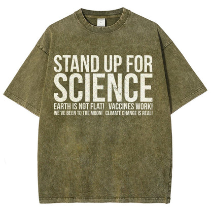 Stand Up For Science Vintage Distressed T-shirt