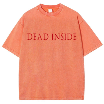 Dead Inside Vintage Distressed T-shirt