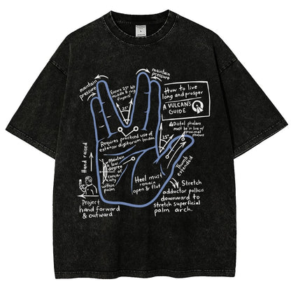How To Live Well & Thrive Vintage Distressed T-shirt