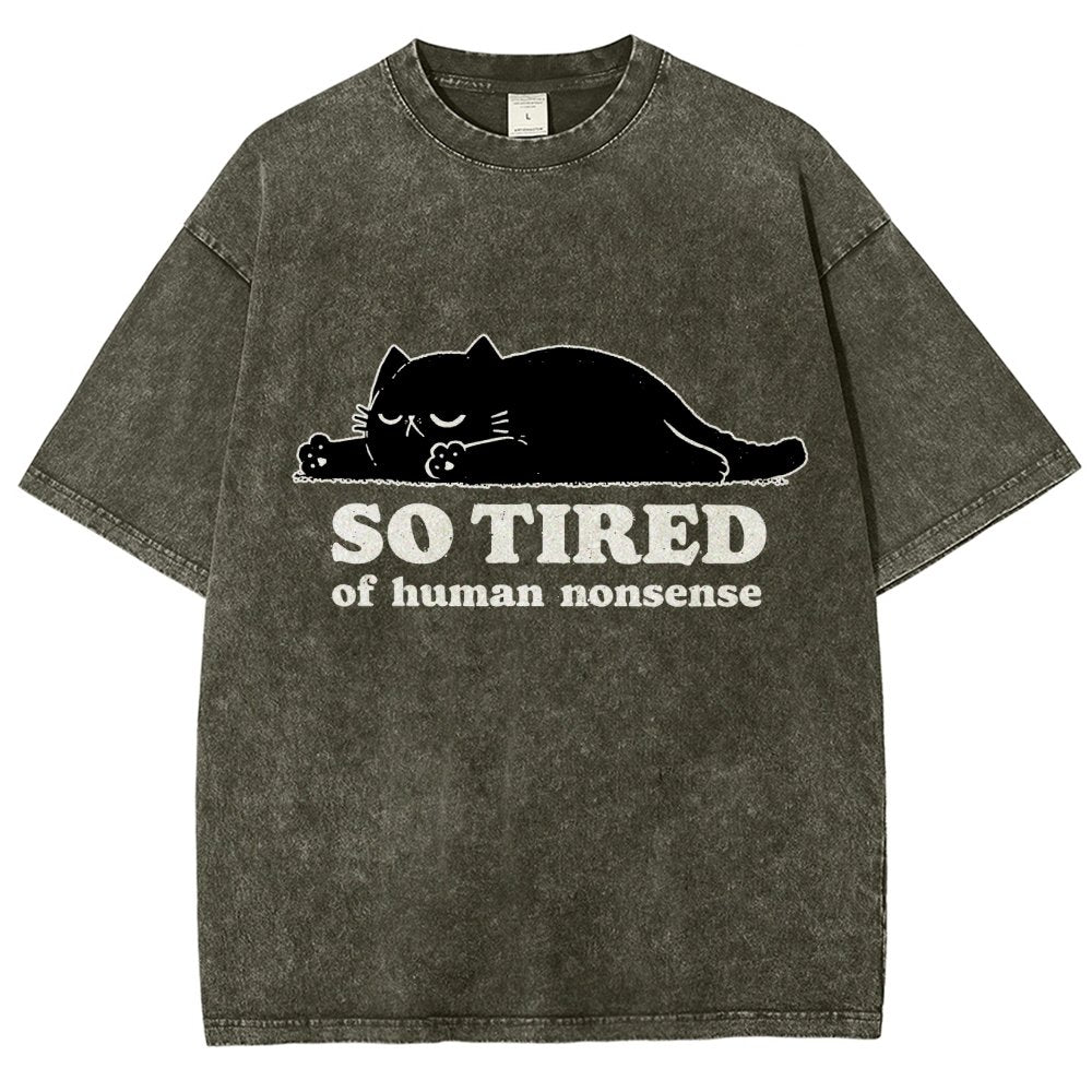 So Tired Vintage Distressed T-shirt