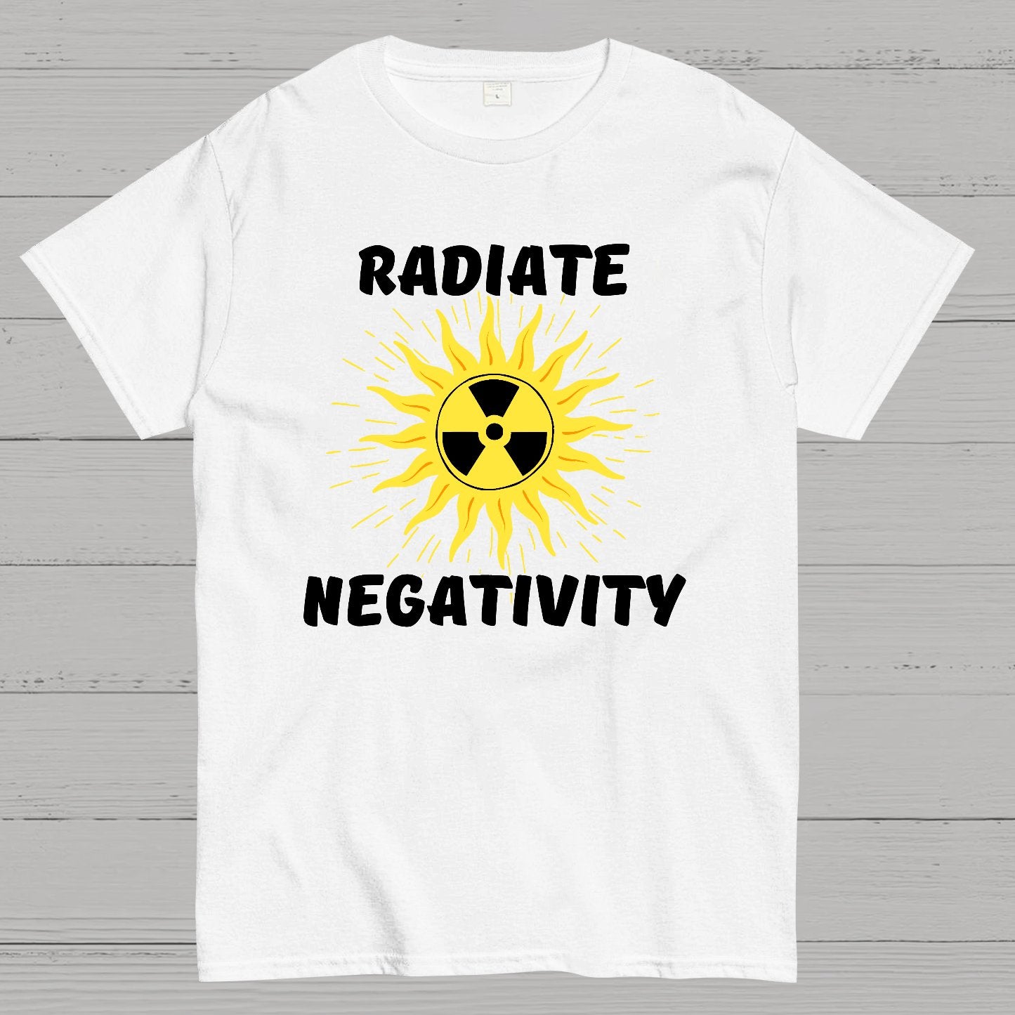 Radiate Negativity Geek T-Shirt
