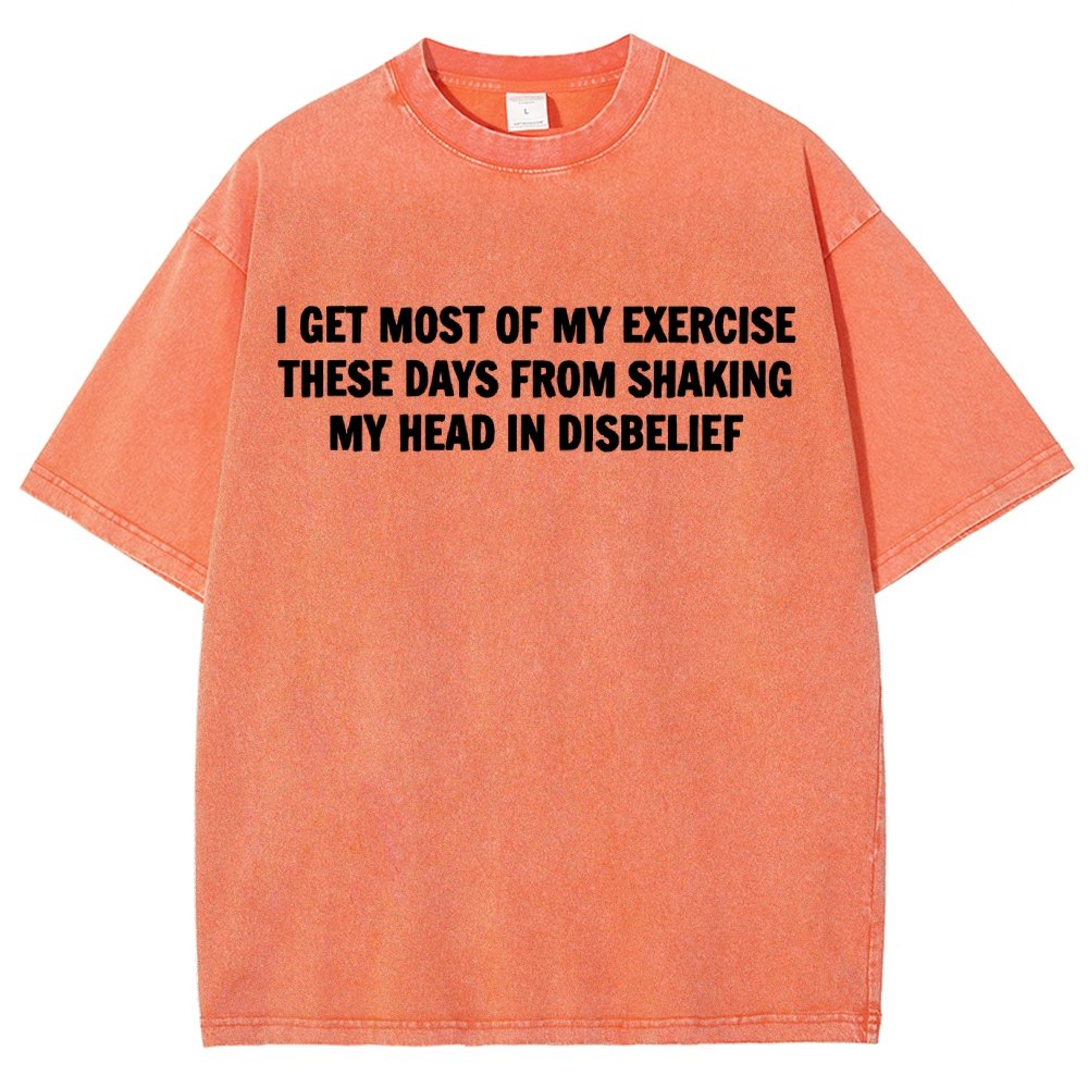 Shaking My Head Sarcastic  Vintage Distressed T-shirt