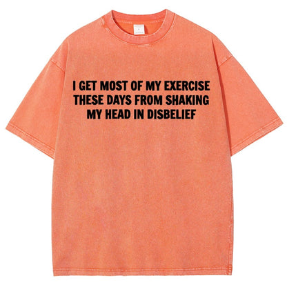Shaking My Head Sarcastic  Vintage Distressed T-shirt