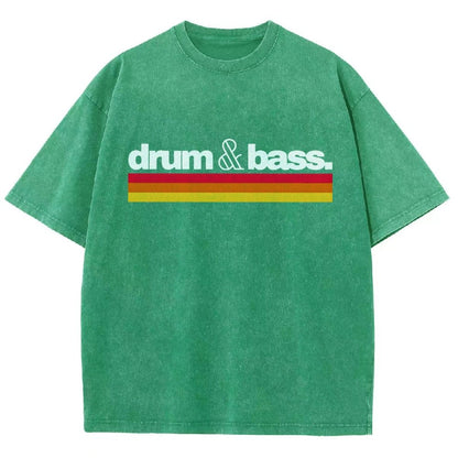 Drum N Bass Vintage Distressed T-shirt