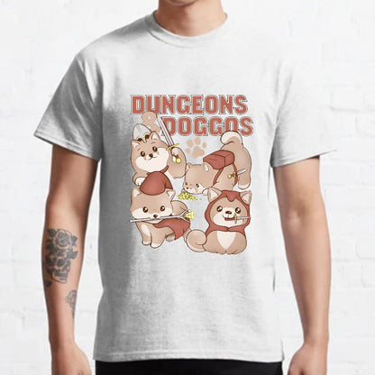 Dungeons And Doggos Nerdy T-Shirt