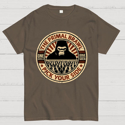 100 Men vs 1 Gorilla Geek T-Shirt