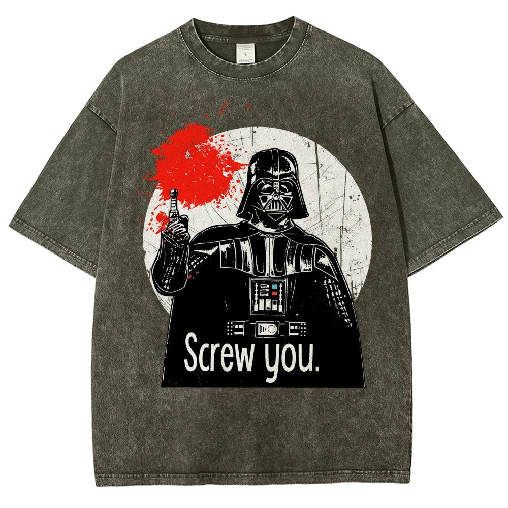 Screw you Vintage Distressed T-shirt