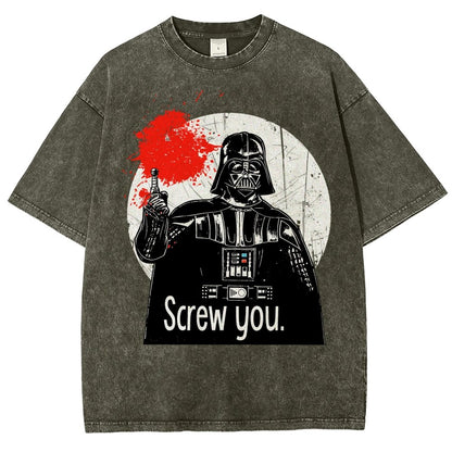 Screw you Vintage Distressed T-shirt