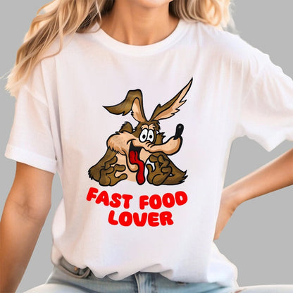 FAST FOOD LOVER Geek T-Shirt