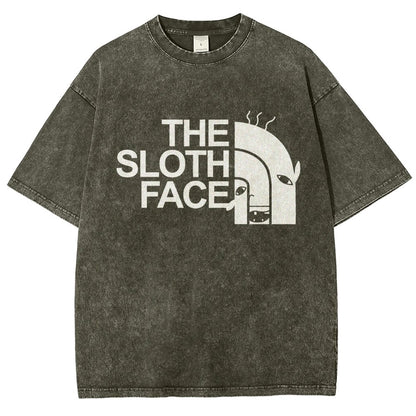 Slothface Vintage Distressed T-shirt